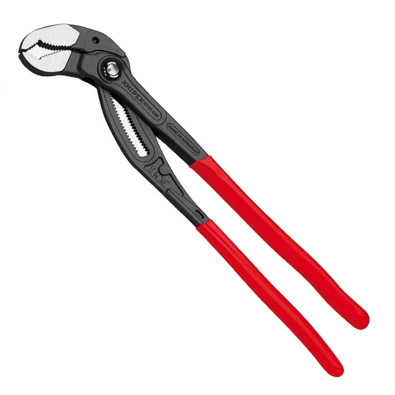 Клещи сантехнические Ø90 мм Cobra KNIPEX XL, фосфатные (87 01 400)