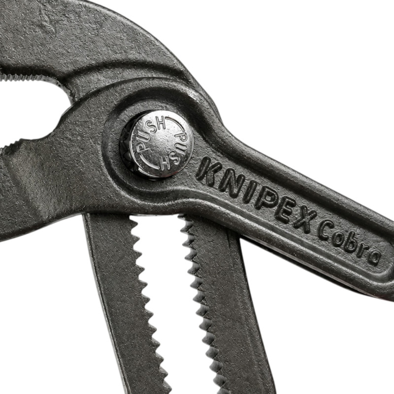 Клещи переставные KNIPEX Cobra сантехнические, Ø42мм, 180мм (87 02 180)
