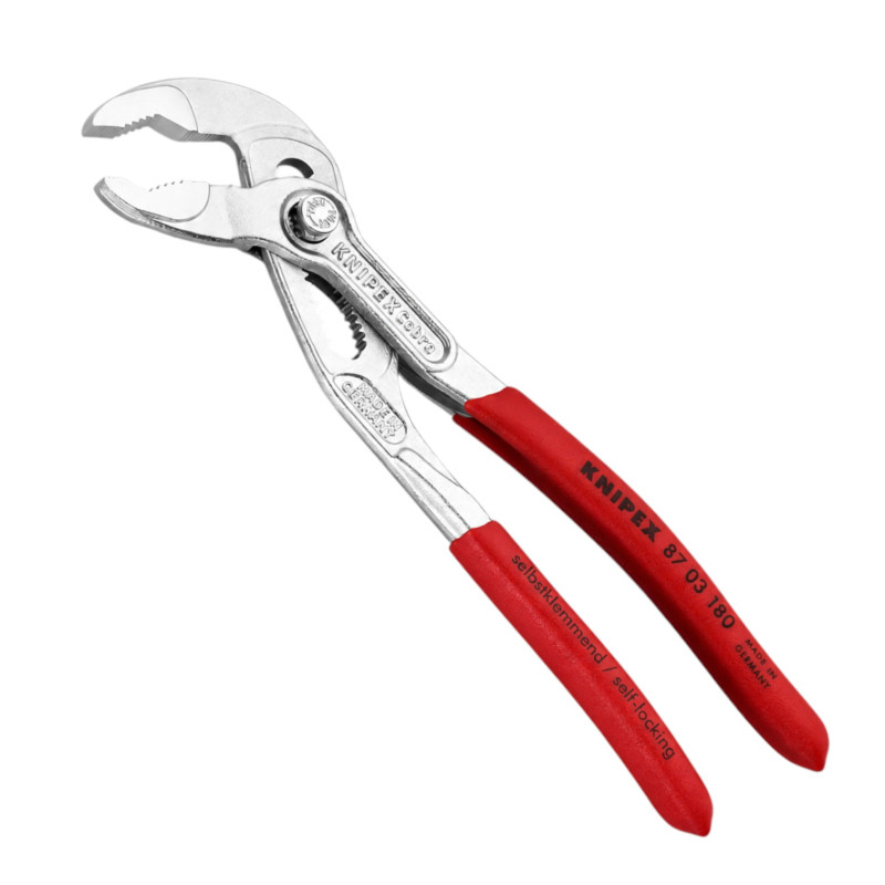 Клещи переставные KNIPEX Cobra Ø42мм, 180мм (87 03 180)