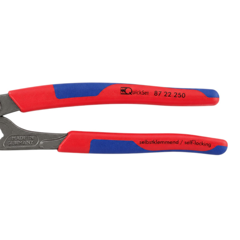 Клещи переставные KNIPEX Cobra QuickSet Ø50мм, 250мм (87 22 250)