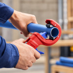 Труборез KNIPEX DP50, для ПВХ труб Ø32/40/50 мм, до 2,4 мм (90 23 01 BK) – Фото №10