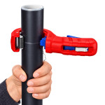 Труборез KNIPEX DP50, для ПВХ труб Ø32/40/50 мм, до 2,4 мм (90 23 01 BK) – Фото №9