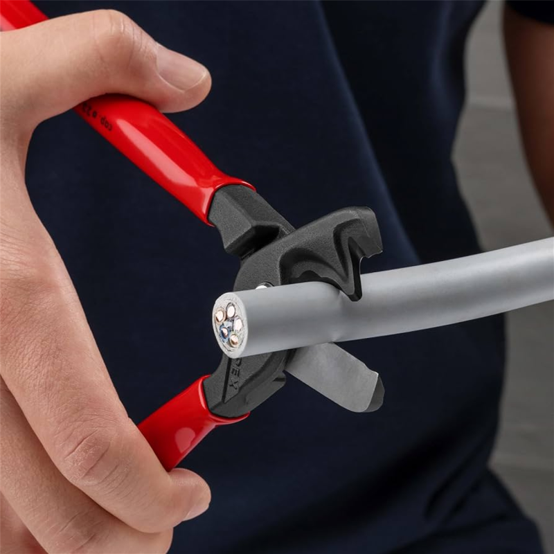 Ножиці для різання кабелів KNIPEX Ø23мм 225мм (95 11 225)