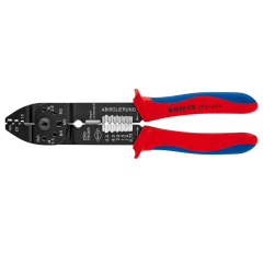 Кліщі KNIPEX для обжиму та зачистки кабелю 230мм (97 21 215 B)
