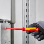 Отвертка диэлектрическая KNIPEX VDE, 0,6×3,5×100 мм (98 20 35 SL) – Фото №4