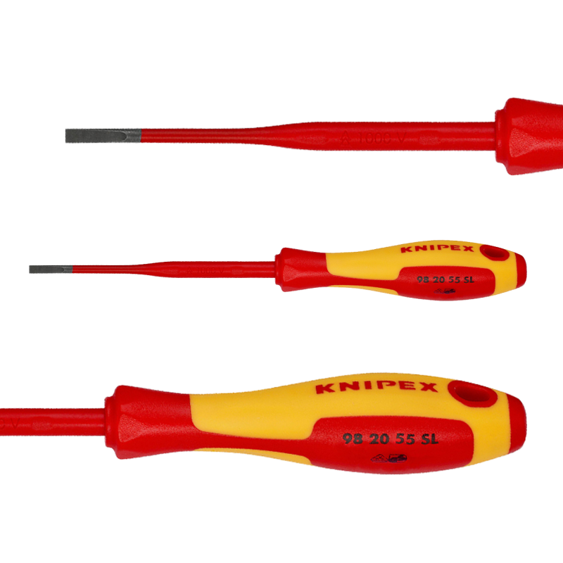 Викрутка KNIPEX VDE SL 1х5,5х125мм (98 20 55 SL)