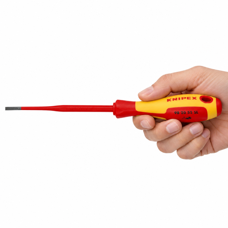 Викрутка KNIPEX VDE SL 1х5,5х125мм (98 20 55 SL)