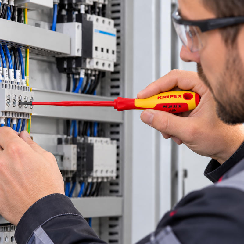 Викрутка KNIPEX VDE SL 1х5,5х125мм (98 20 55 SL)