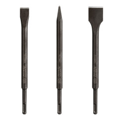Набір доліт KNIPEX RENNSTEIG SDS-PLUS 250 мм, 3 шт (9R 212 00090)