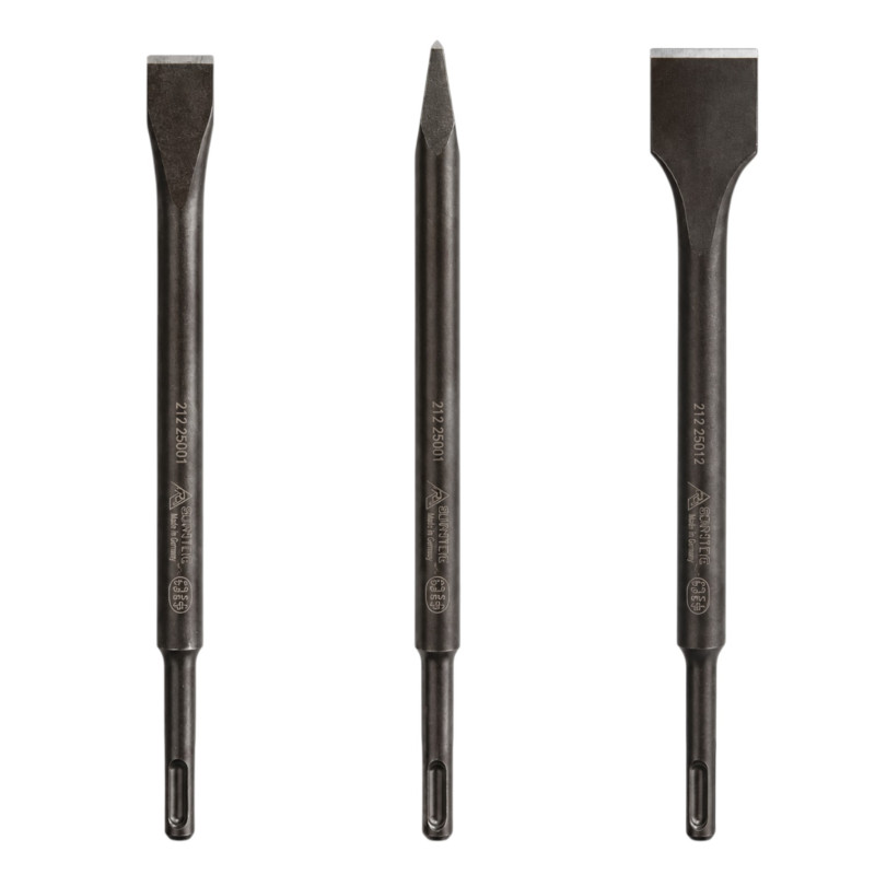 Набор зубил KNIPEX RENNSTEIG SDS-PLUS 250 мм, 3 шт (9R 212 00090)