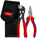 Клещи переставные + Пастижи НАБОР KNIPEX в поясной сумке для инструментов (00 20 72 V06) – Фото №1