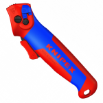 Нож с пяткой для снятия изоляции двухфункциональный KNIPEX (16 50 145 SB) – Фото №2