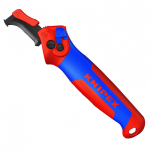 Нож с пяткой для снятия изоляции двухфункциональный KNIPEX (16 50 145 SB) – Фото №1