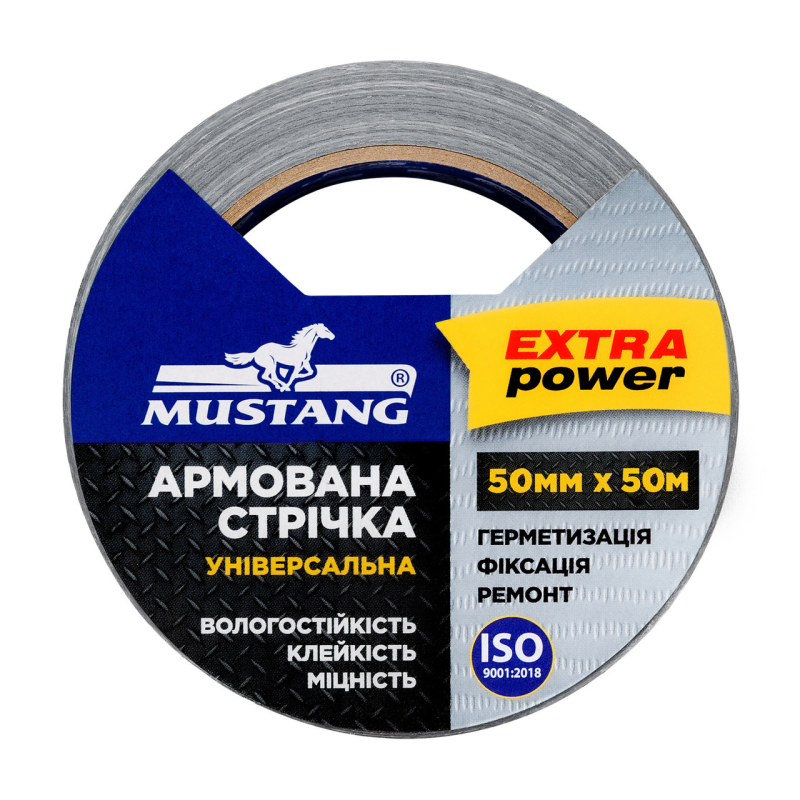 Армированная лента УНИВЕРСАЛЬНАЯ MUSTANG 50мм × 50м (DT5050)
