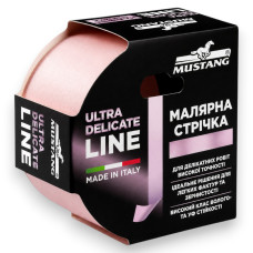 Малярна рисова стрічка Mustang Ultra Delicate Line Washi, рожева, 48мм×25м (ITWP4825P)