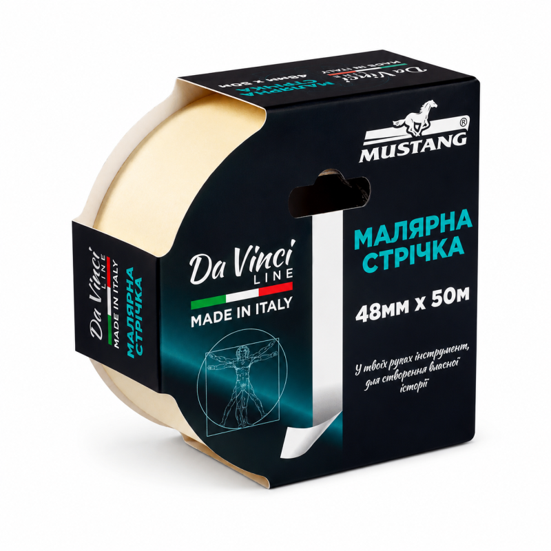 Малярная лента MUSTANG Da Vinci LINE 48×50 (ITWP4850W)