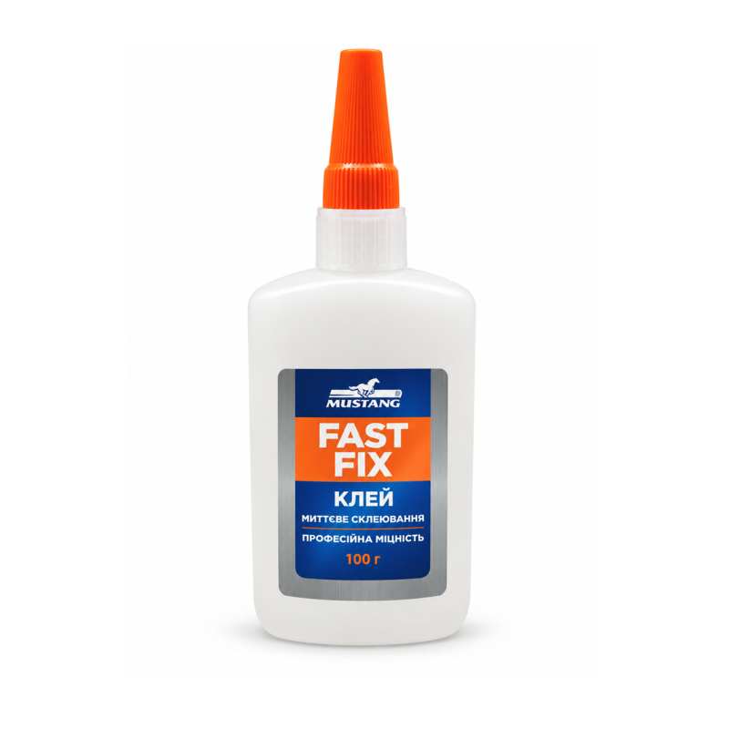 Клей двокомпонентний Mustang FAST FIX MG30 400мл+100г (MG30)