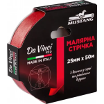 Малярная лента MUSTANG DA VINCI RED, красная, 25 мм × 50 м (ITWP2550R) – Фото №1