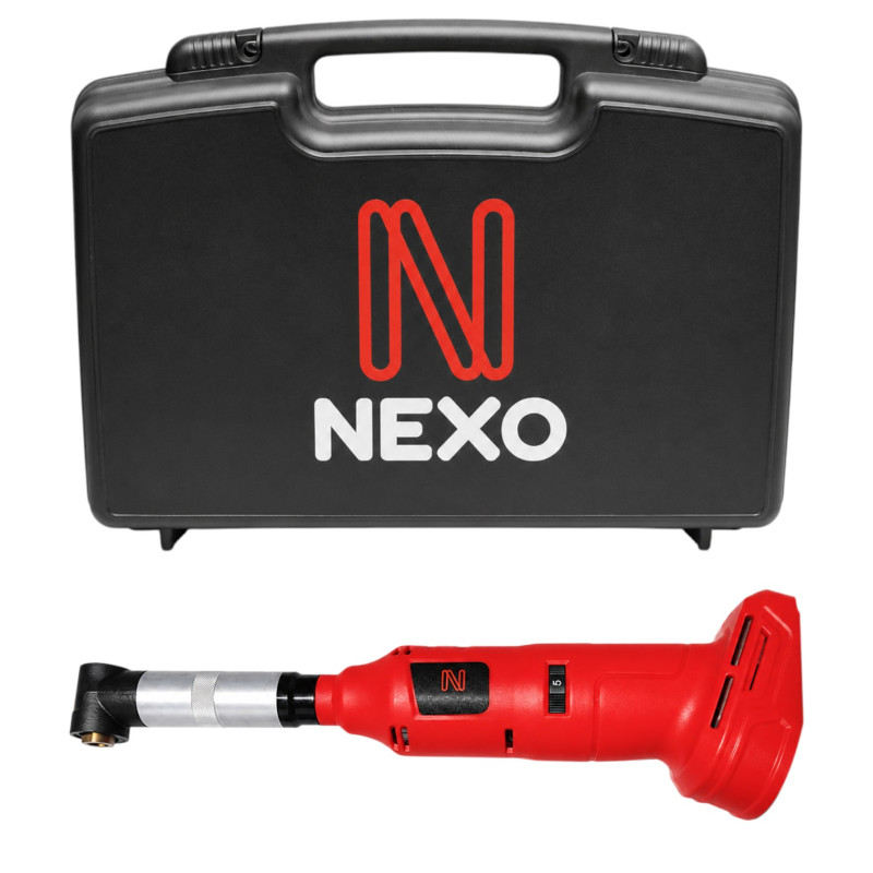 Гравер кутовий акумуляторний NEXO/POMAGATOR з 2 АКБ 21V (макс комплектація) (NX021V)
