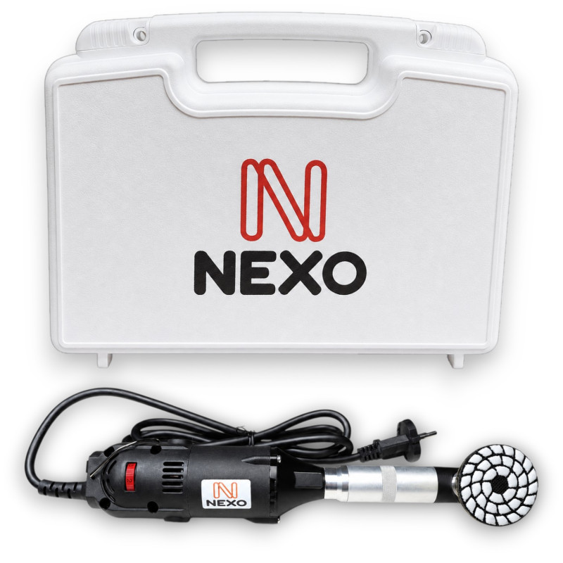Гравер угловой NEXO сетевой 350 Вт в кейсе (макс. комплектация) (NX180)