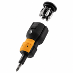 Отвертка TOUGHBUILT с трещоткой и отсеком для хранения бит (TB-H5-MR-30) – Фото №6