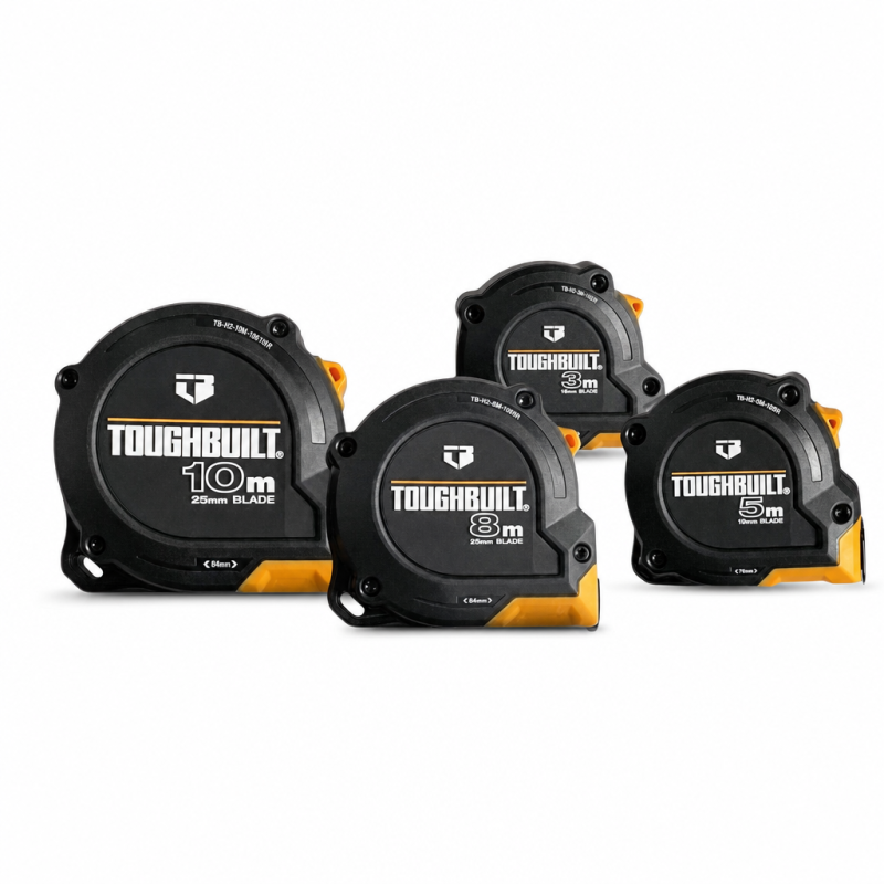 Високоточна будівельна рулетка ToughBuilt 3м (TB-H2-TM-1013X)