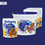 Епоксидна двокомпонентна  фуга Octopus Zatirka колір 8017 5 кг (8017-5) – Фото №1