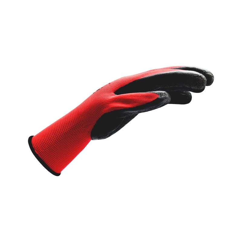 Рукавиці захисні з латексним покриттям RED LATEX GRIP, пара, розмір 9 (0899408209)