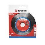 Диск алмазний відрізний Wurth Perfect Cut HARD CERAMIC, 125x1.5 mm (1668435125) – Фото №3