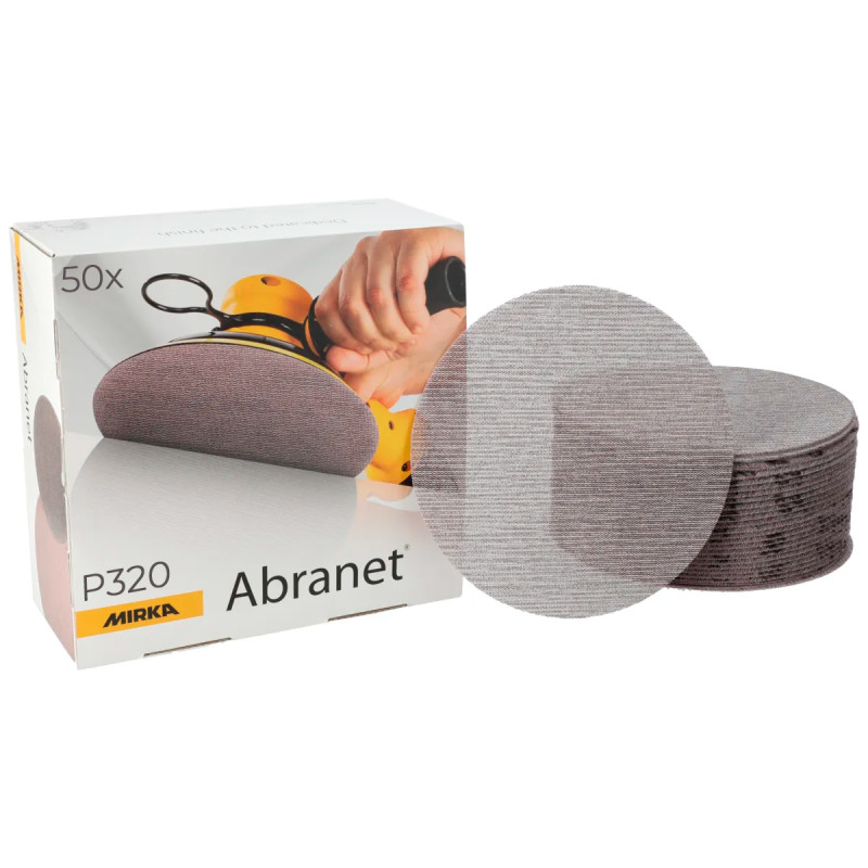 Шлифовальный круг Mirka Abranet D150, Р320, 50 шт. (5424105032)