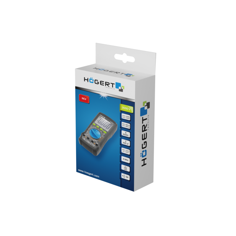 Мультиметр цифровий Hoegert FULL-SMART (HT1E615)