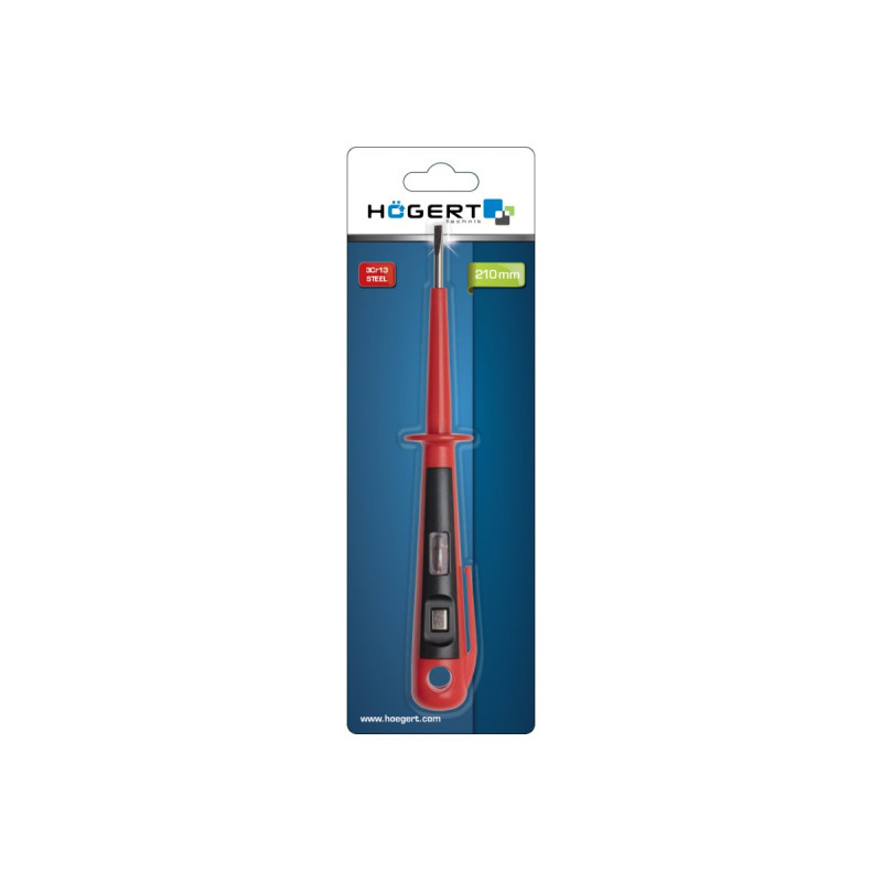 Тестер напруги Hoegert 100-500V, 150 мм (HT1S981)