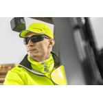 Окуляри захисні Hoegert MAINZ колір лінз чорний універсальний розмір (HT5K007) – Фото №2