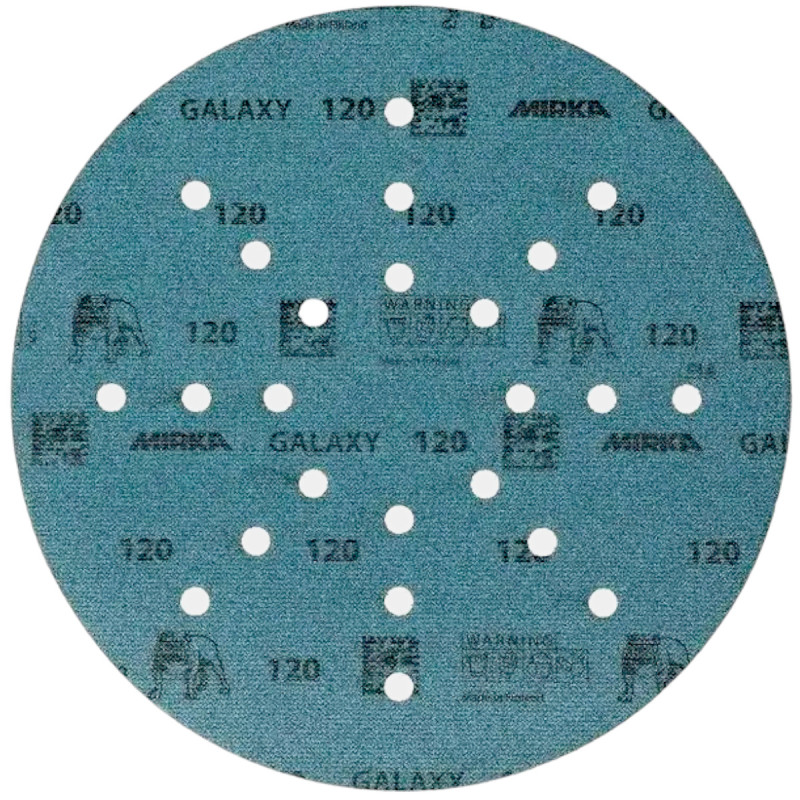 Круг керамический шлифовальный, 24 отверстия, Mirka Galaxy 225 мм. Р120, 1 шт. (FY68002512-1)