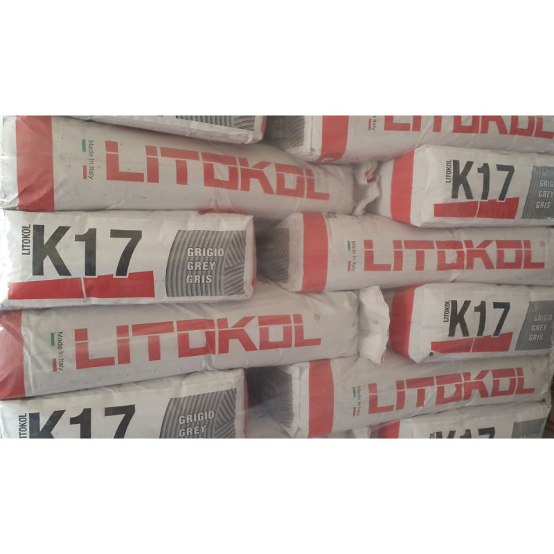 Клей на цементной основе LITOKOL K17 20 кг C1, серый (K170020)
