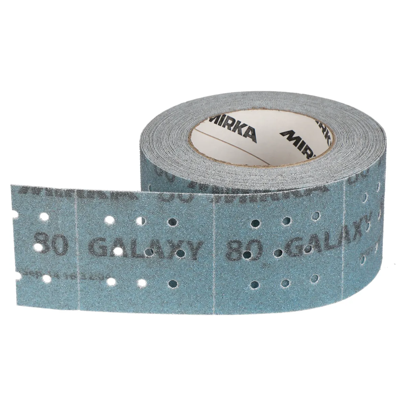 Шлифбумага с самозатачивающимся зерном Mirka Galaxy 70х70 мм × 10м RLL Р80 (FY6BJ06280)