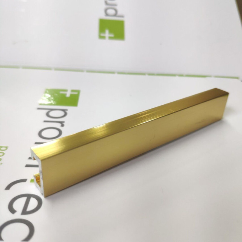 Профіль алюмінієвий PROFILITEC LISTELLO для плитки 2700х15х8 мм золото (LI 15 AOB)