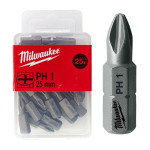Набір біт Milwaukee PH2 25 мм, 25 шт (4932399587) – Фото №2
