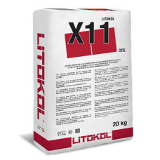 Клей на цементной основе LITOKOL X11 20 кг C2TE, серый (X110020)