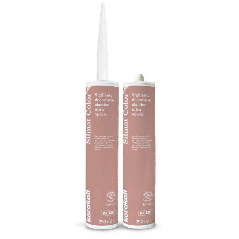 Матовый герметик (силикон) декоративный Kerakoll Silmat Color KK130, 290 мл (KKS130)