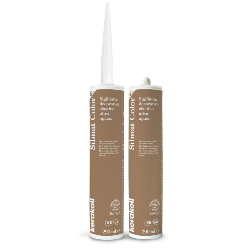 Матовий герметик (силікон) декоративний Kerakoll Silmat Color KK154, 290 мл (KKS154)