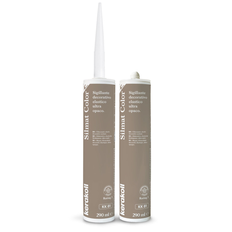 Матовий герметик (силікон) декоративний Kerakoll Silmat Color KK81, 290 мл (KKS81)