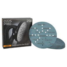 Круг керамический шлифовальный, 24 отверстия, Mirka Galaxy 225 мм. Р180, 25 шт. (FY68002518)