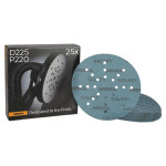 Круг керамічний шліфувальний (24 отворів) MIRKA Galaxy 225 мм. Р220, 25 шт. (FY68002522) – Фото №1