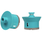 Алмазна коронка-фреза BIHUI 68-88 мм для сухого свердління М14 (DMM68) – Фото №1