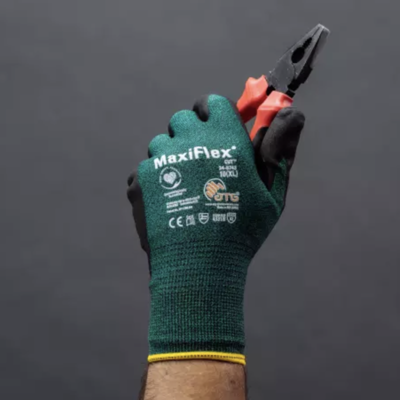 Захисні робочі рукавички MaxiFlex Cut 9 L (34-8743-9)