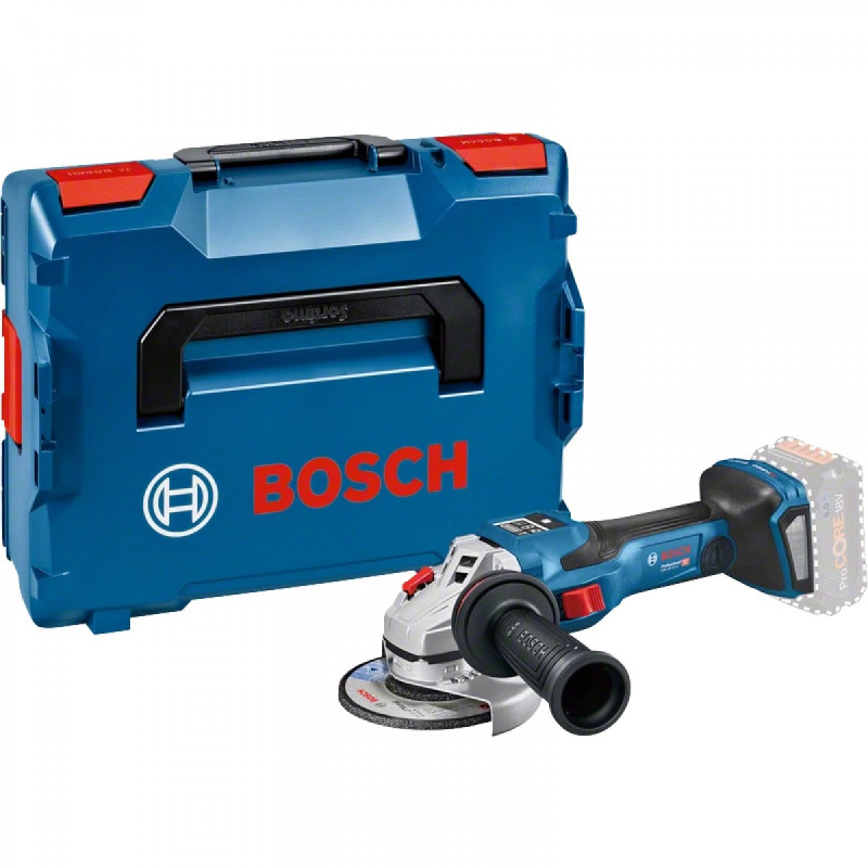 УШМ (болгарка) аккумуляторная Bosch Professional GWS 18V-10 SC, 125 мм, в кейсе (06019G340B)