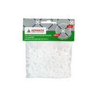 Крестики для плитки 2 мм АДВАНТА, 200 шт (341502)