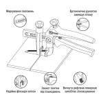 Інструмент затискач системи вирівнювання плитки універсальний 2 в 1 Plitkom (116000) – Фото №3