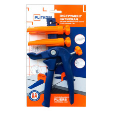 Инструмент зажим системы выравнивания плитки универсальный 2 в 1 Plitkom (116000)